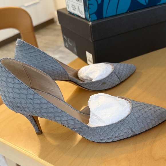 J. Crew Valentina Heels in Mercury Grey size 6 - Picture 7 of 13